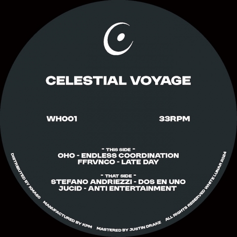 ( WH 001 ) VARIOUS ARTISTS - Celestial Voyage ( 12" ) White Lunar